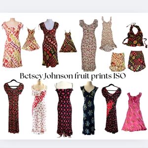 Betsey Johnson Fruit Prints Iso
